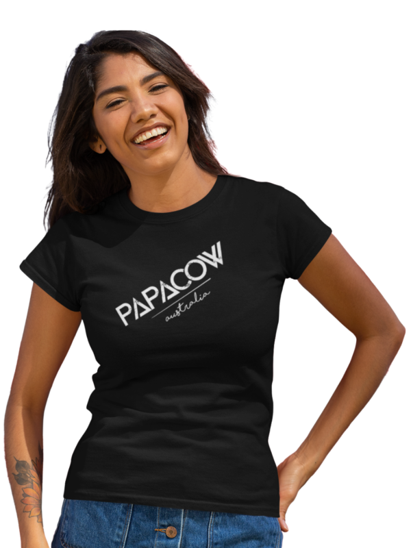 Women's Graphic T-Shirt - SMILE & WAVE WHITE