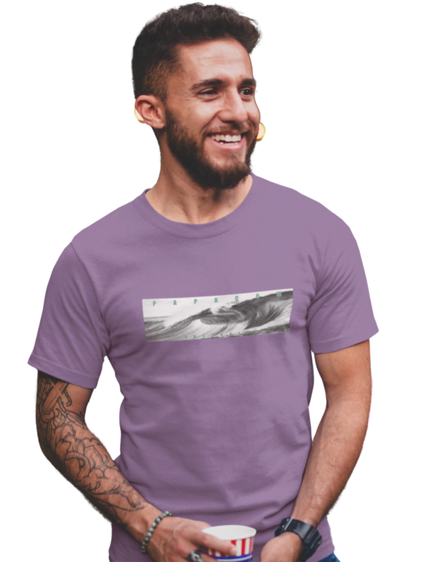 Men's Graphic T-Shirt - CRASHING WAVES