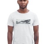 Men's Graphic T-Shirt - CRASHING WAVES - Image 5