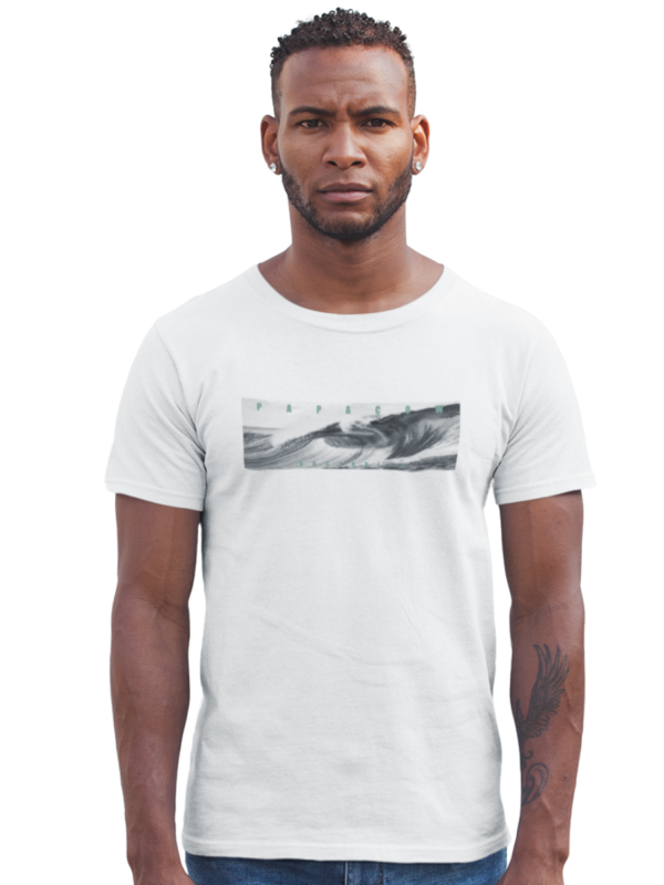 Men's Graphic T-Shirt - CRASHING WAVES - Image 5
