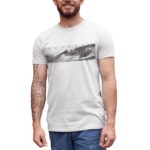 Men's Graphic T-Shirt - CRASHING WAVES - Image 7