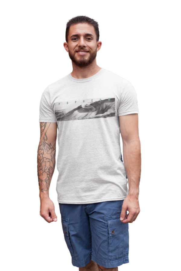 Men's Graphic T-Shirt - CRASHING WAVES - Image 7
