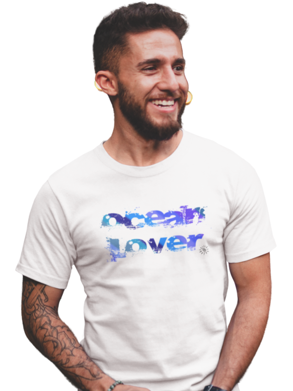 Men's Graphic T-Shirt - GLISTENING OCEAN LOVER