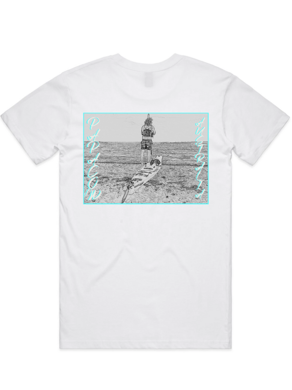 Men's Graphic T-Shirt - OCEAN SURF (back print)