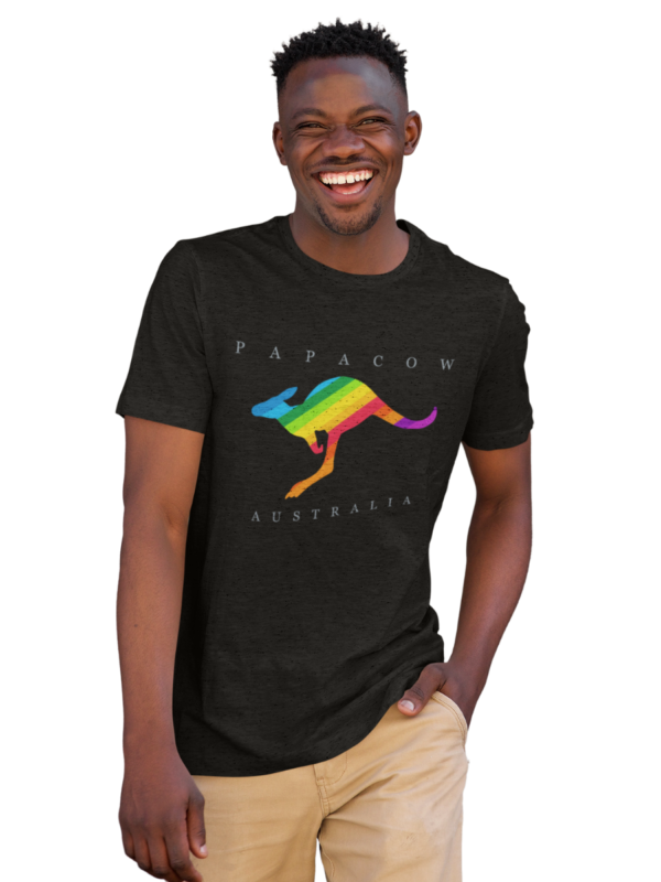 Men's Graphic T-Shirt - RAINBOW ROO - Image 3