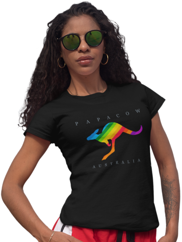 Women's Graphic T-Shirt - RAINBOW ROO