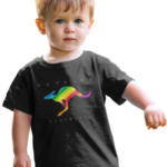 Kid's T-Shirt - RAINBOW ROO - Image 3