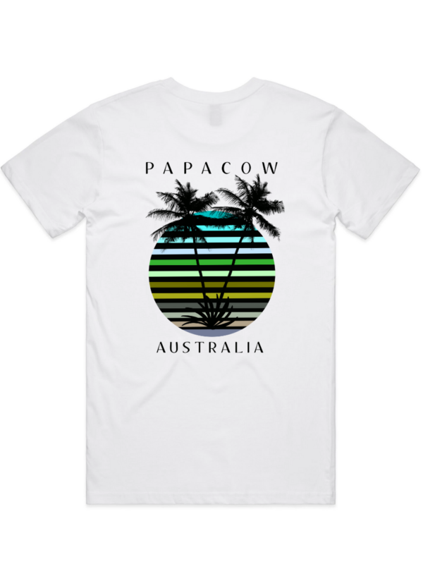 Men's Graphic T-Shirt - FRESH PALMS (back print) - Image 4