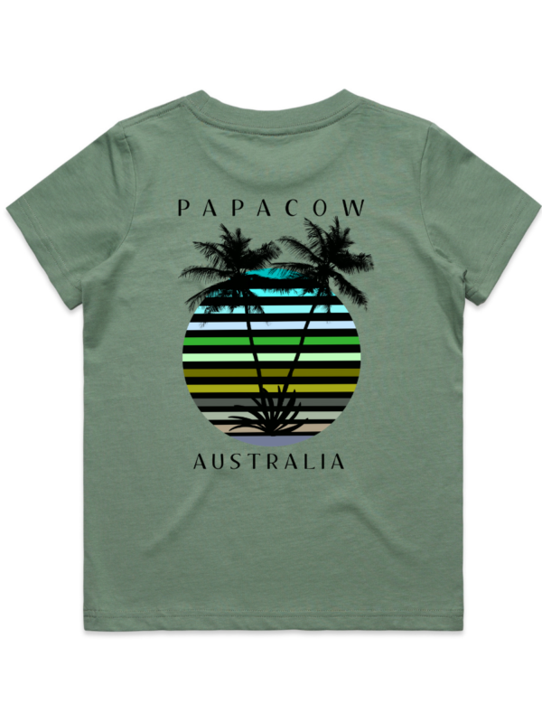 Youth T-Shirt - FRESH PALMS (back print) - Image 5