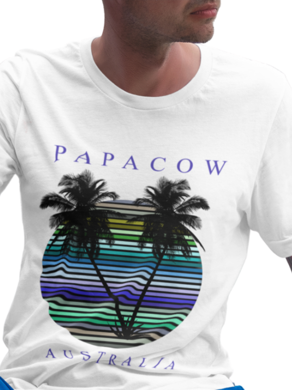 Men's Graphic T-Shirt - WINDY PALMS - Image 3