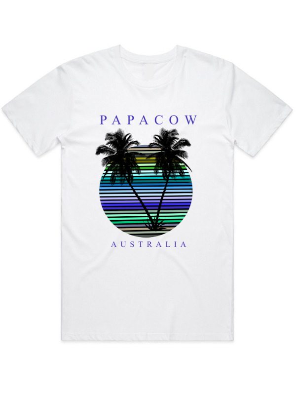 Men's Graphic T-Shirt - WINDY PALMS - Image 2