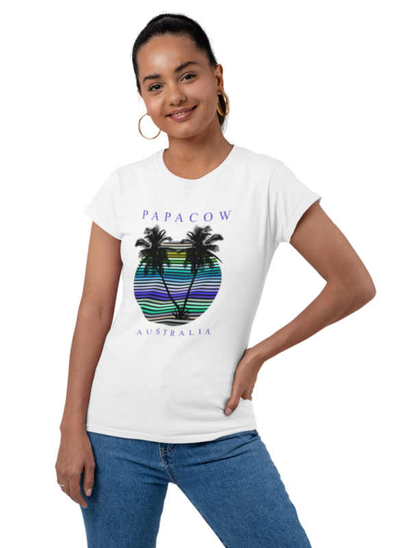 Women's Graphic T-Shirt - WINDY PALMS