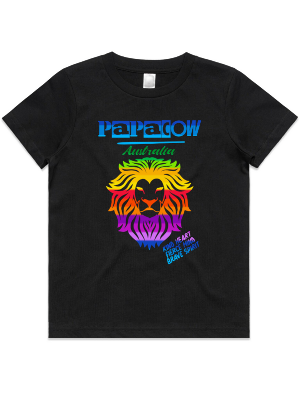 Kid's T-Shirt - KIND FIERCE & BRAVE - Image 2