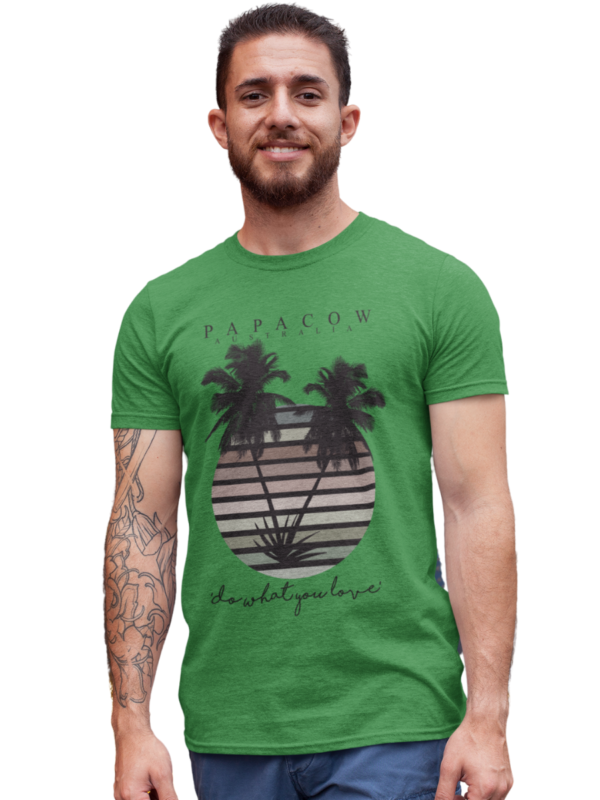 Men's Graphic T-Shirt - SULTRY PALMS - Image 4