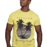 Men's Graphic T-Shirt - SULTRY PALMS - Image 10