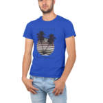 Men's Graphic T-Shirt - SULTRY PALMS - Image 7