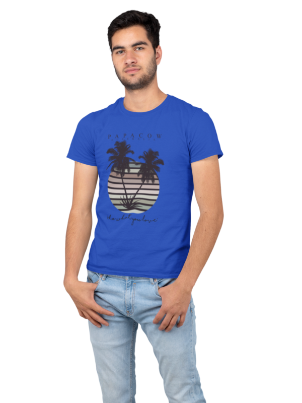 Men's Graphic T-Shirt - SULTRY PALMS - Image 7