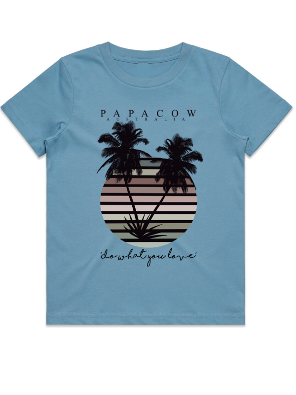 Youth T-Shirt - SULTRY PALMS - Image 8