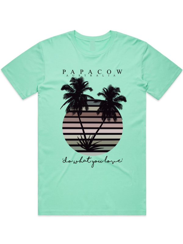 Men's Graphic T-Shirt - SULTRY PALMS - Image 8