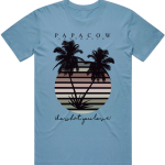 Men's Graphic T-Shirt - SULTRY PALMS - Image 5