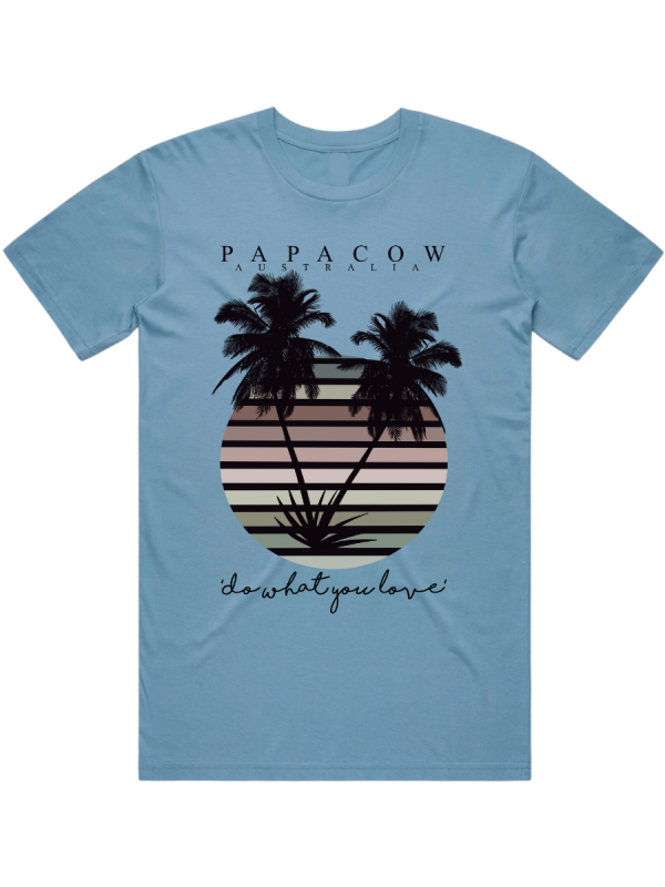 Men's Graphic T-Shirt - SULTRY PALMS - Image 5