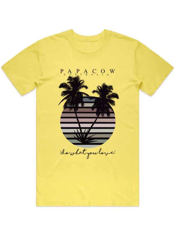 Women's Graphic T-Shirt - SULTRY PALMS - Image 8