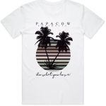 Men's Graphic T-Shirt - SULTRY PALMS - Image 2
