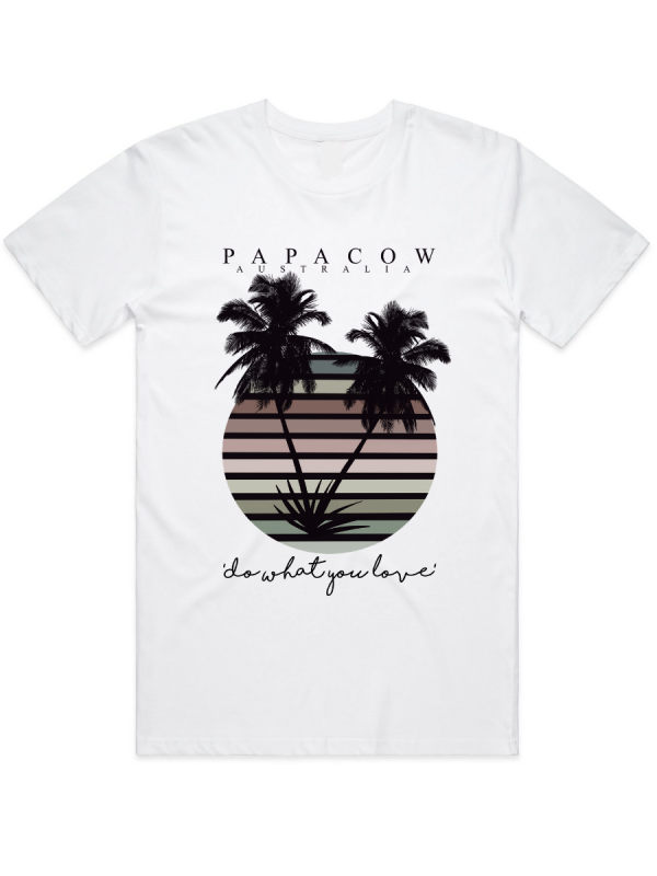 Men's Graphic T-Shirt - SULTRY PALMS - Image 2