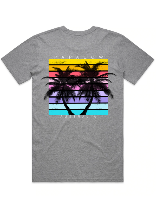 Women's Graphic T-Shirt - SUMMER PALMS (back print) - Image 9