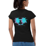 Women's Graphic T-Shirt - HEAVENLY PALMS (back print) - Image 5