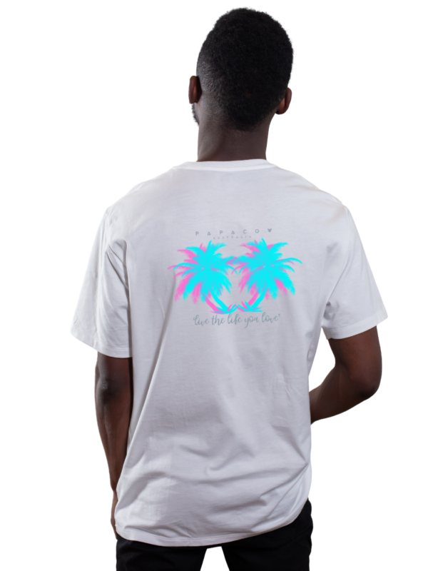 Men's Graphic T-Shirt - HEAVENLY PALMS - Image 4
