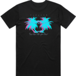 Women's Graphic T-Shirt - HEAVENLY PALMS (back print) - Image 4