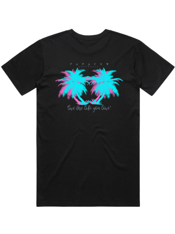 Men's Graphic T-Shirt - HEAVENLY PALMS - Image 2