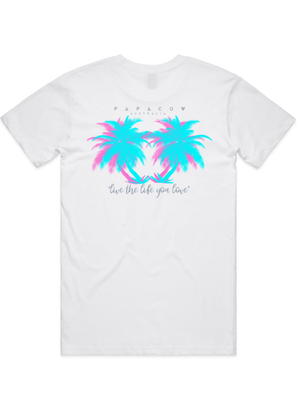 Men's Graphic T-Shirt - HEAVENLY PALMS - Image 3