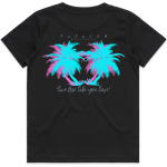 Youth T-Shirt - HEAVENLY PALMS (back print) - Image 3
