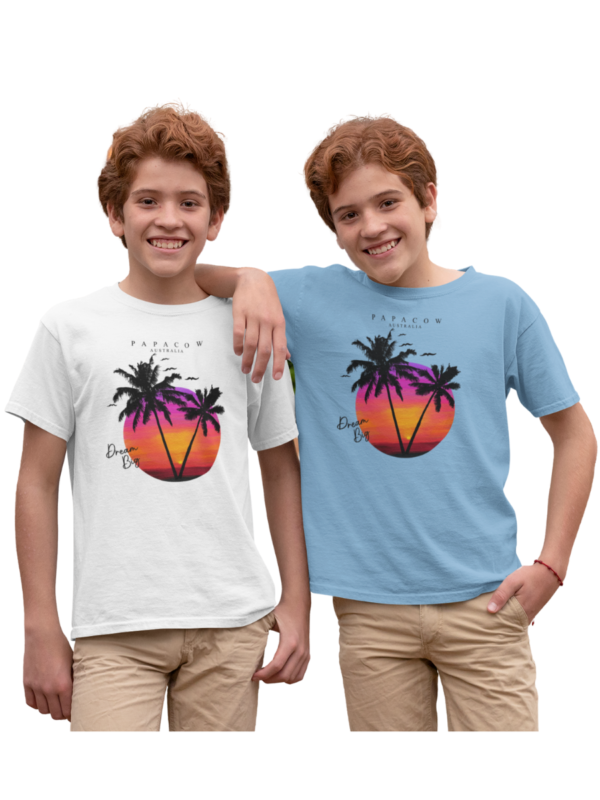 Youth T-Shirt - SCORCHING PALMS - Image 4
