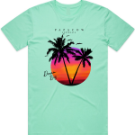 Women's Graphic T-Shirt - SCORCHING PALMS - Image 3
