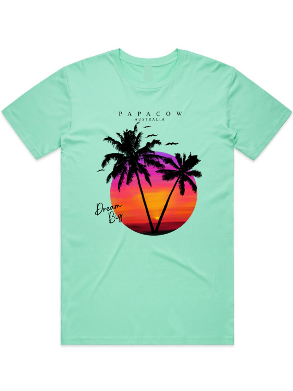 Men's Graphic T-Shirt - SCORCHING PALMS - Image 3