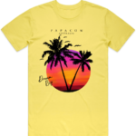 Women's Graphic T-Shirt - SCORCHING PALMS - Image 5