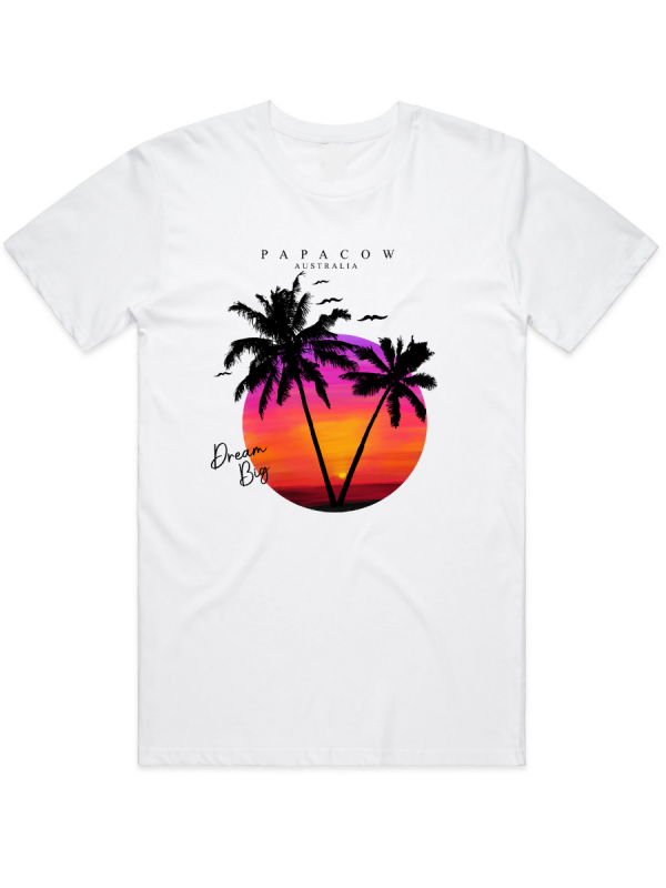 Men's Graphic T-Shirt - SCORCHING PALMS - Image 2
