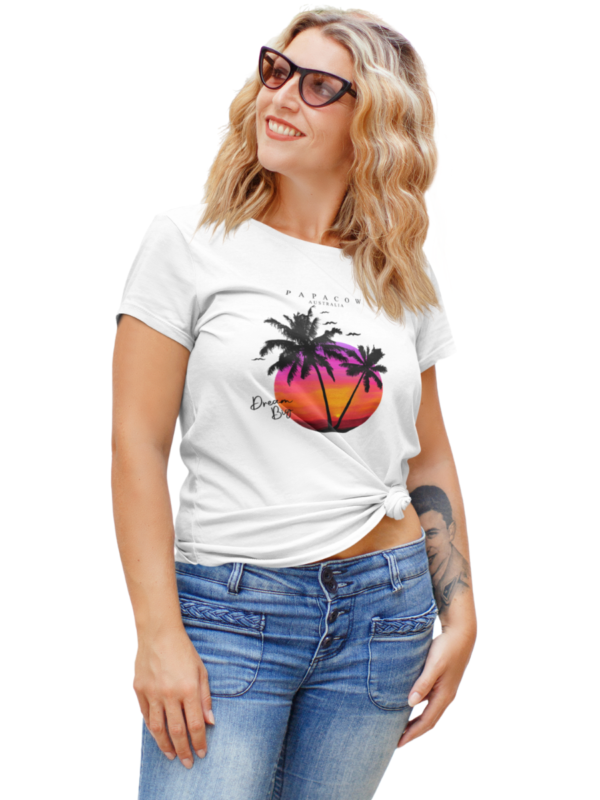 Women's Graphic T-Shirt - SCORCHING PALMS