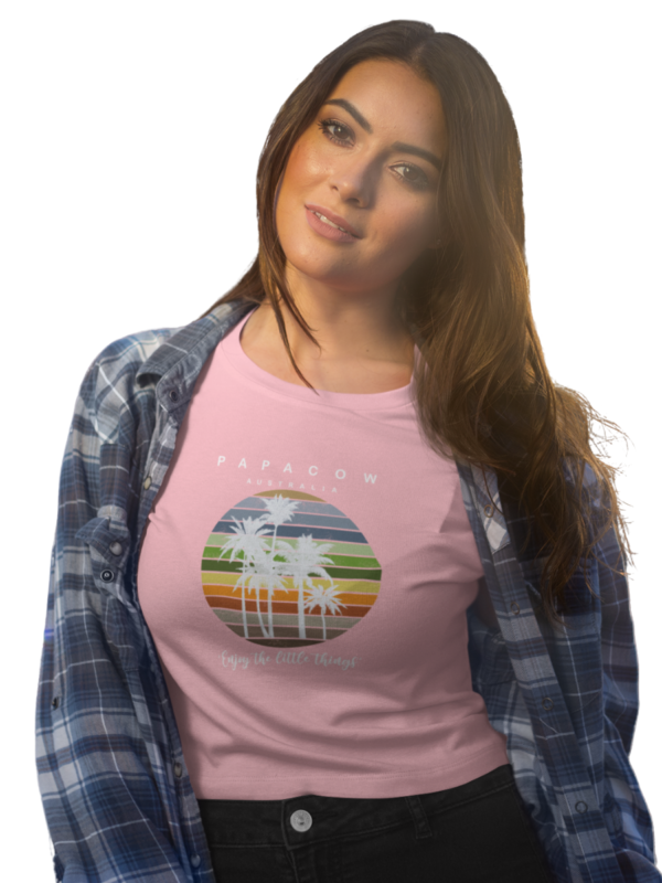 Women's Graphic T-Shirt - WILD PALMS - Image 4