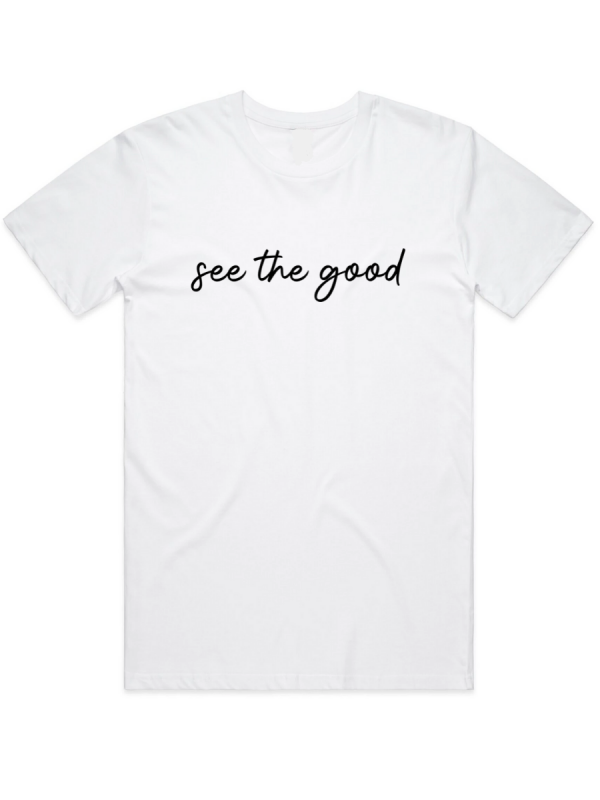 Women's Graphic T-Shirt - SEE THE GOOD - Image 7