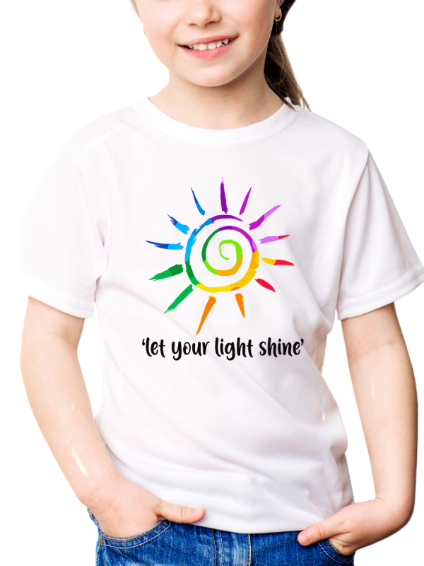 Kid's T-Shirt - BLINDING RAINBOW