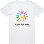 Women's Graphic T-Shirt - BLINDING RAINBOW