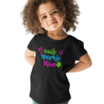 Kid's T-Shirt - SMILE SPARKLE SHINE
