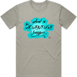 Women's Graphic T-Shirt - TRUE BLUE - Image 5