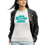 Women's Graphic T-Shirt - TRUE BLUE - Image 4