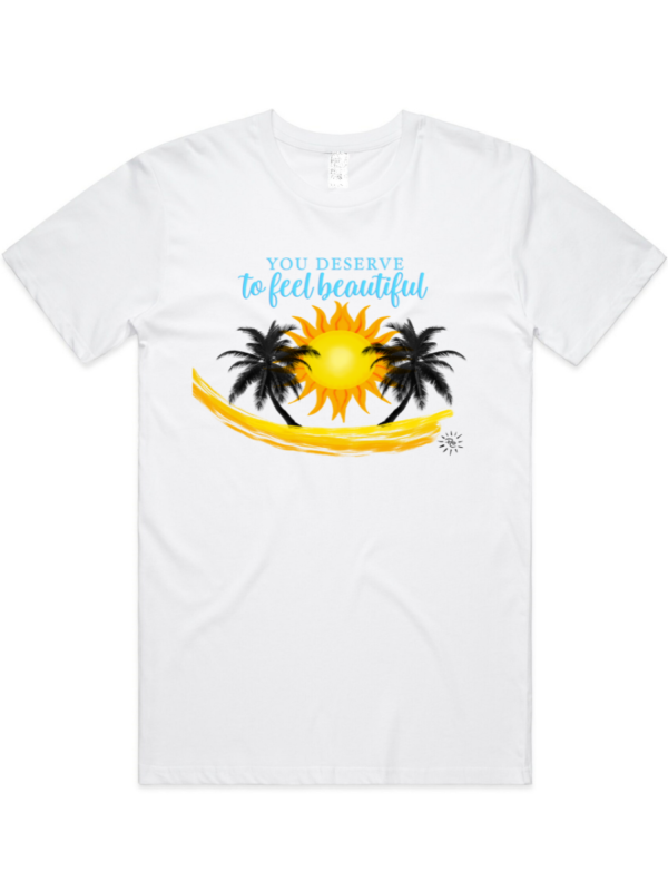 Women's Graphic T-Shirt - SANDY BEACHES - Image 2