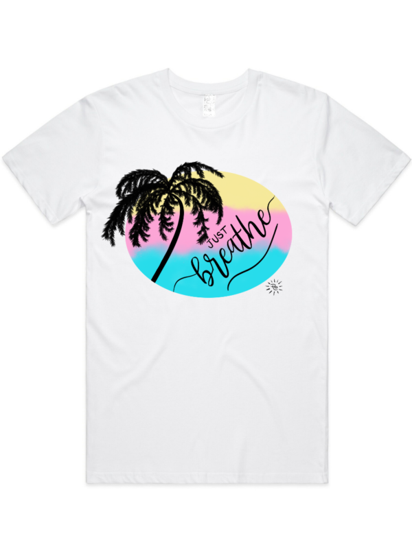 Men's Graphic T-Shirt - JUST BREATHE - Image 2